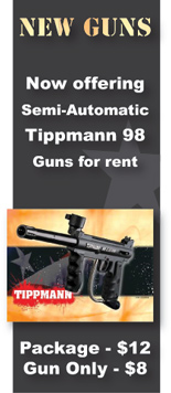 Tippmann 98 Paintball Guns for Rent