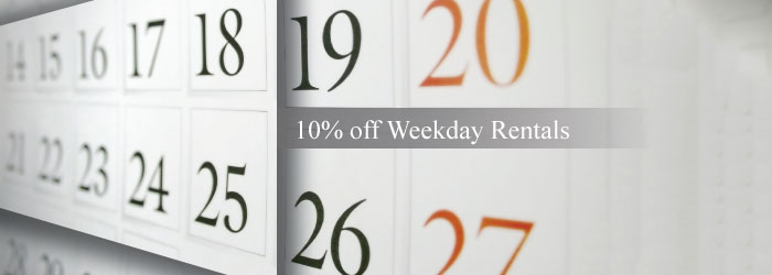 Weekday Discounts