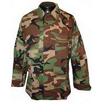 image of a Camouflage Army Jacket