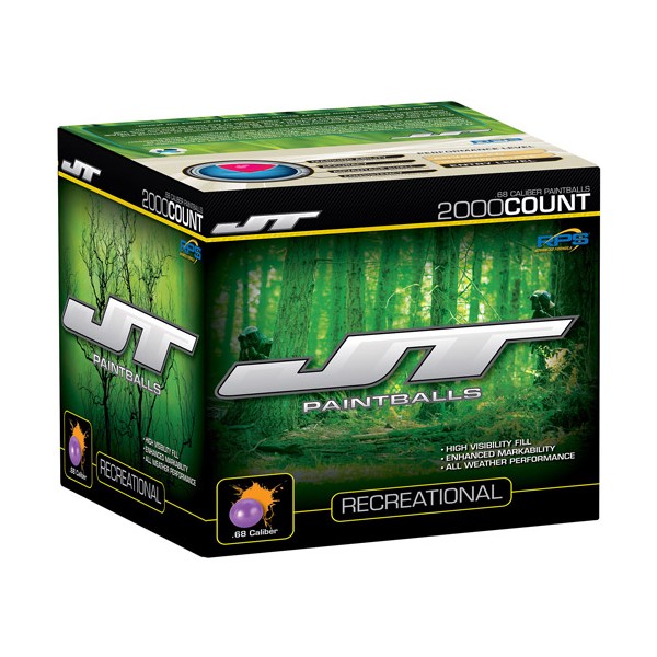 image of a JT Rec Paintballs - 2000 Count